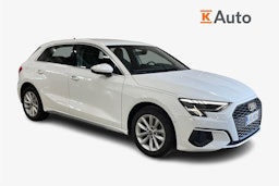 Valkoinen Audi A3 2022 kuva 1.