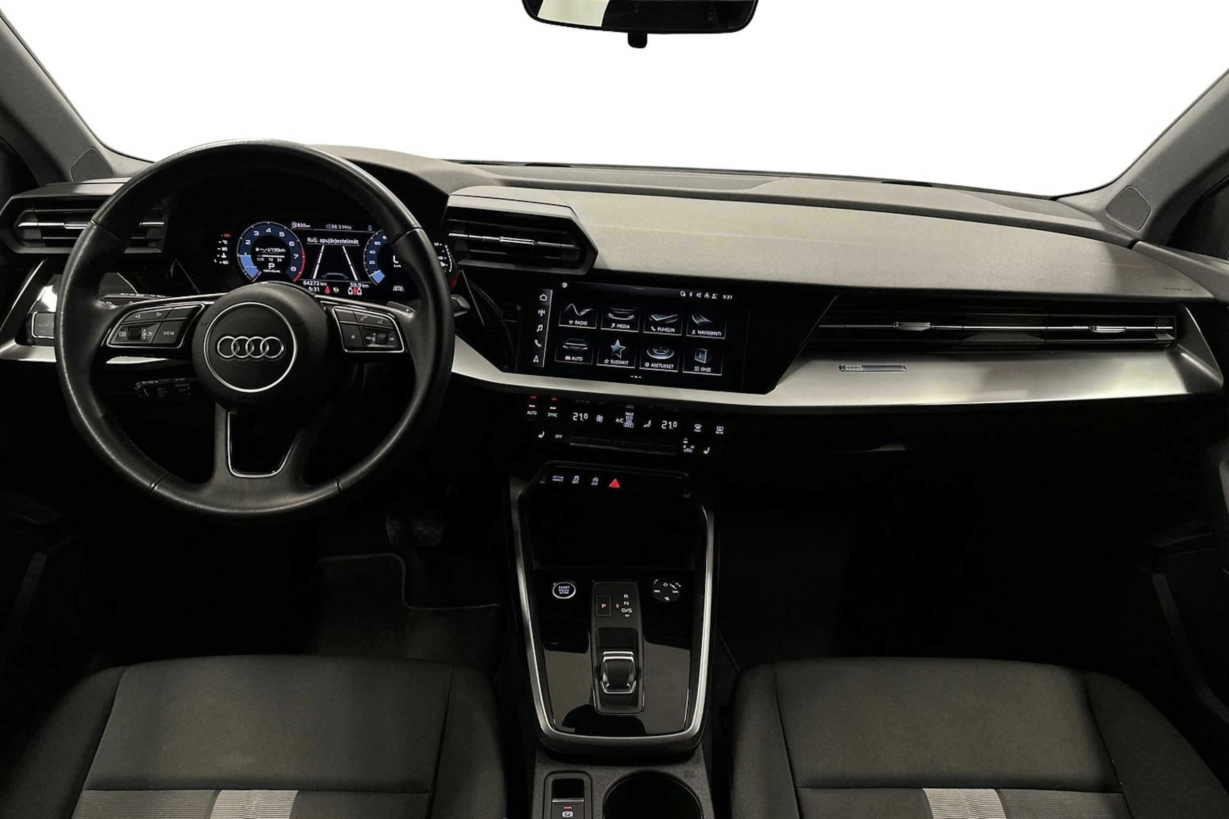 valkoinen Audi A3 2022 kuva 9.
