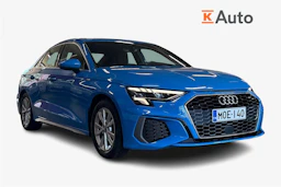 Sininen Audi A3 2022 kuva 1.