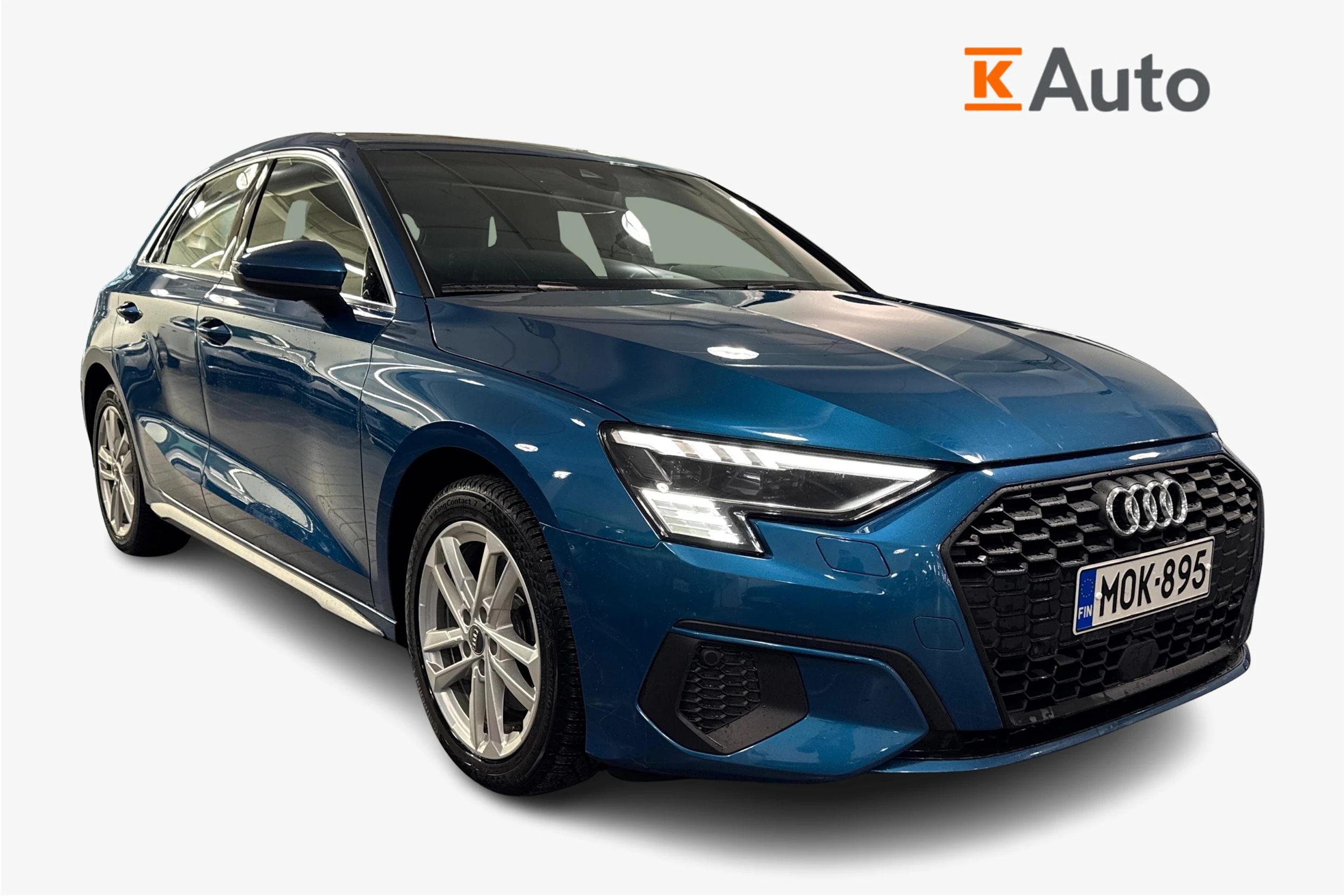 met. sininen Audi A3 2022 kuva 1.