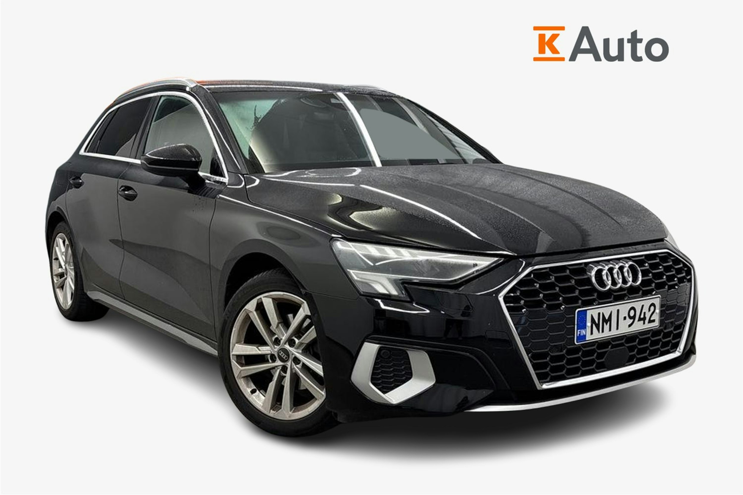 musta Audi A3 2022 kuva 1.