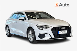 Valkoinen Audi A3 2022 kuva 1.