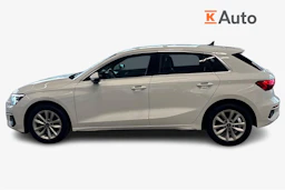Valkoinen Audi A3 2022 kuva 5.