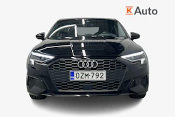 musta Audi A3 2022 kuva 5.