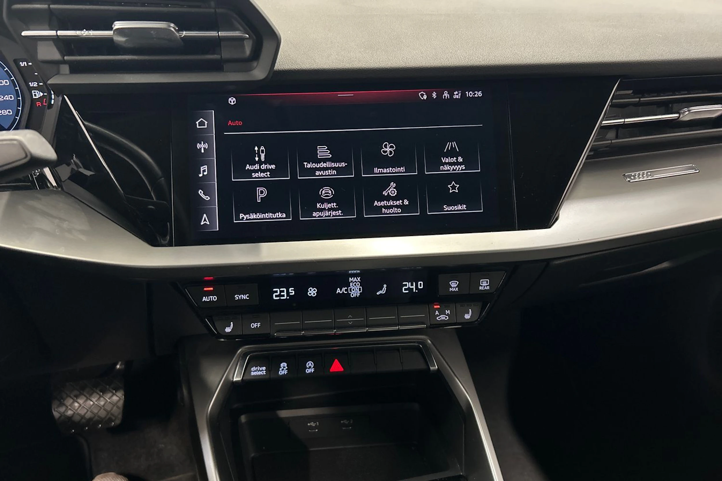 musta Audi A3 2022 kuva 23.