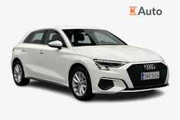 valkoinen Audi A3 2022 kuva 1.