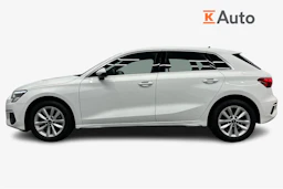 valkoinen Audi A3 2022 kuva 5.