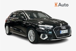 musta Audi A3 2022 kuva 1.