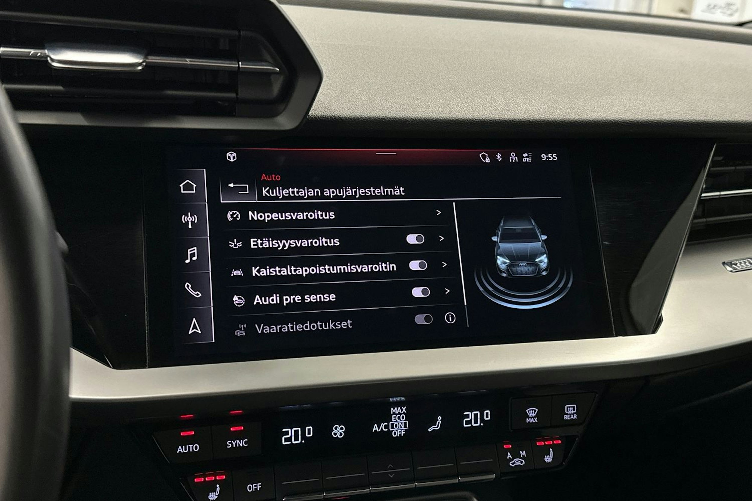 valkoinen Audi A3 2022 kuva 25.