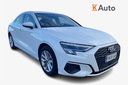 valkoinen Audi A3 2022 kuva 1.