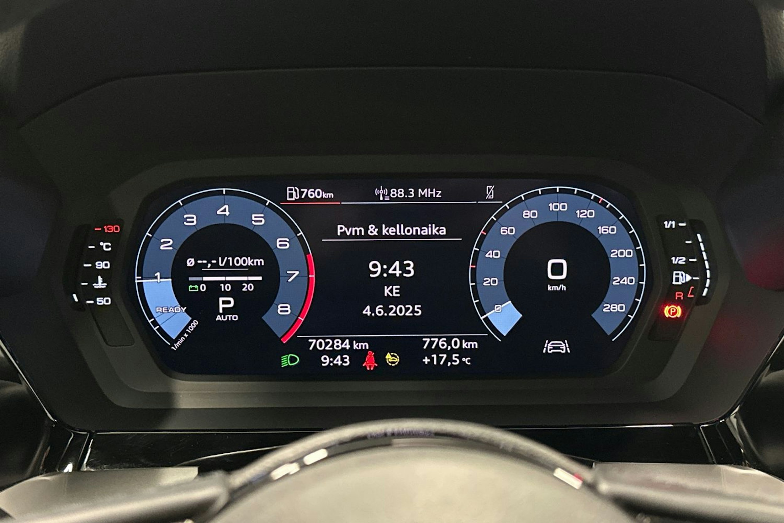 valkoinen Audi A3 2022 kuva 19.