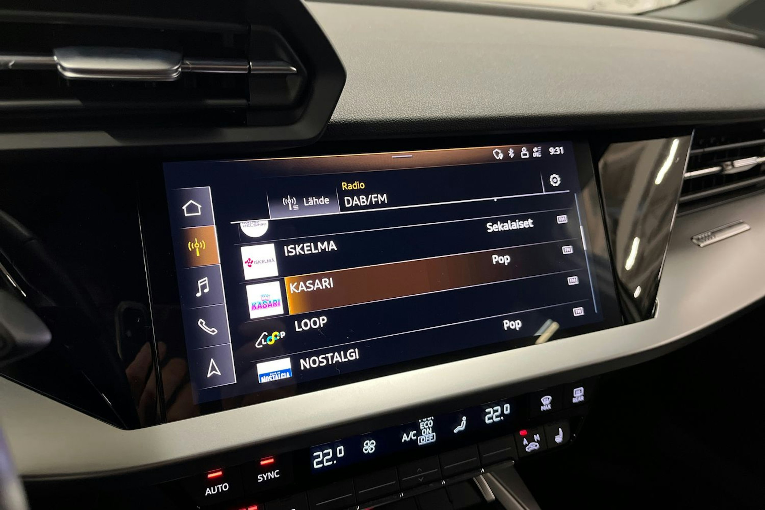 valkoinen Audi A3 2022 kuva 20.