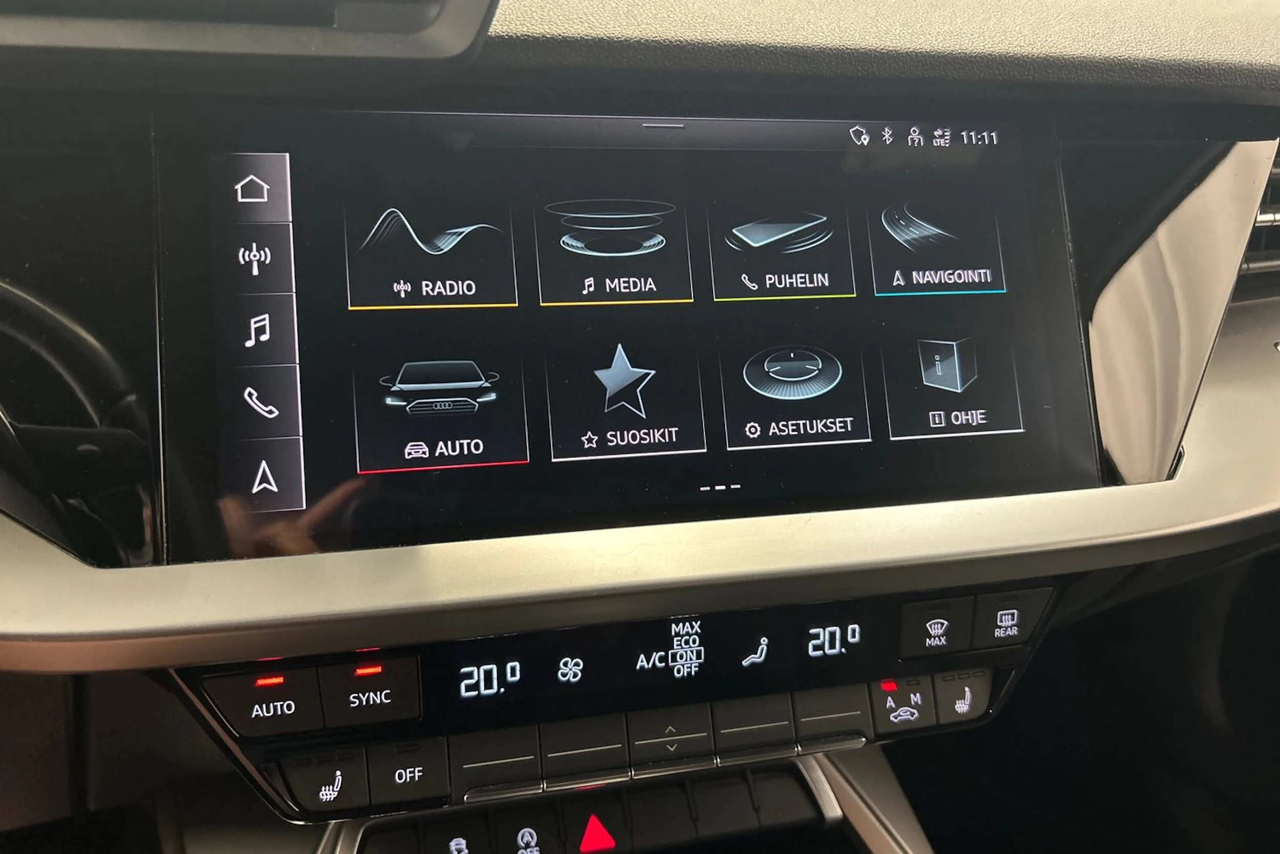 musta Audi A3 2022 kuva 19.