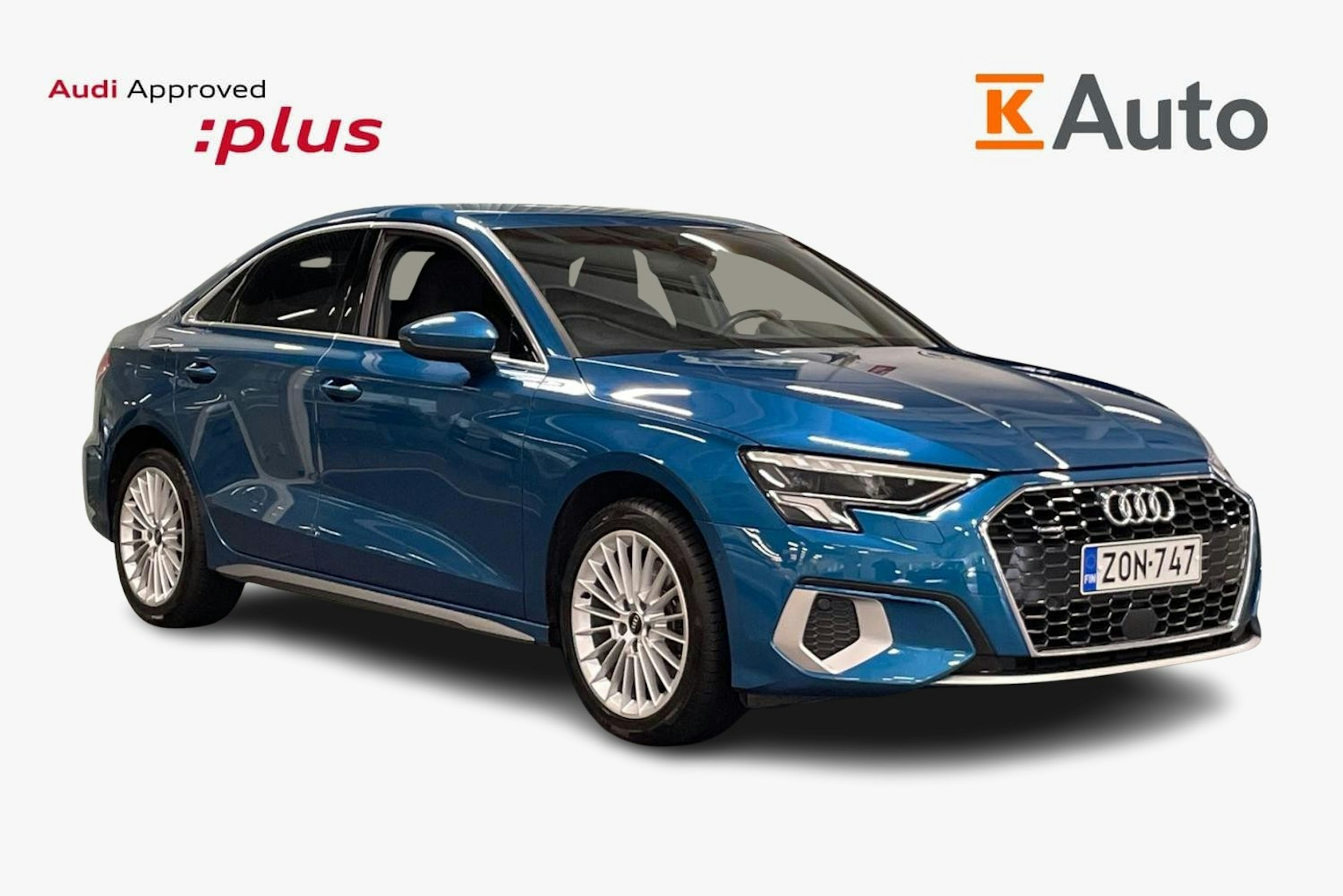sininen Audi A3 2022 kuva 1.