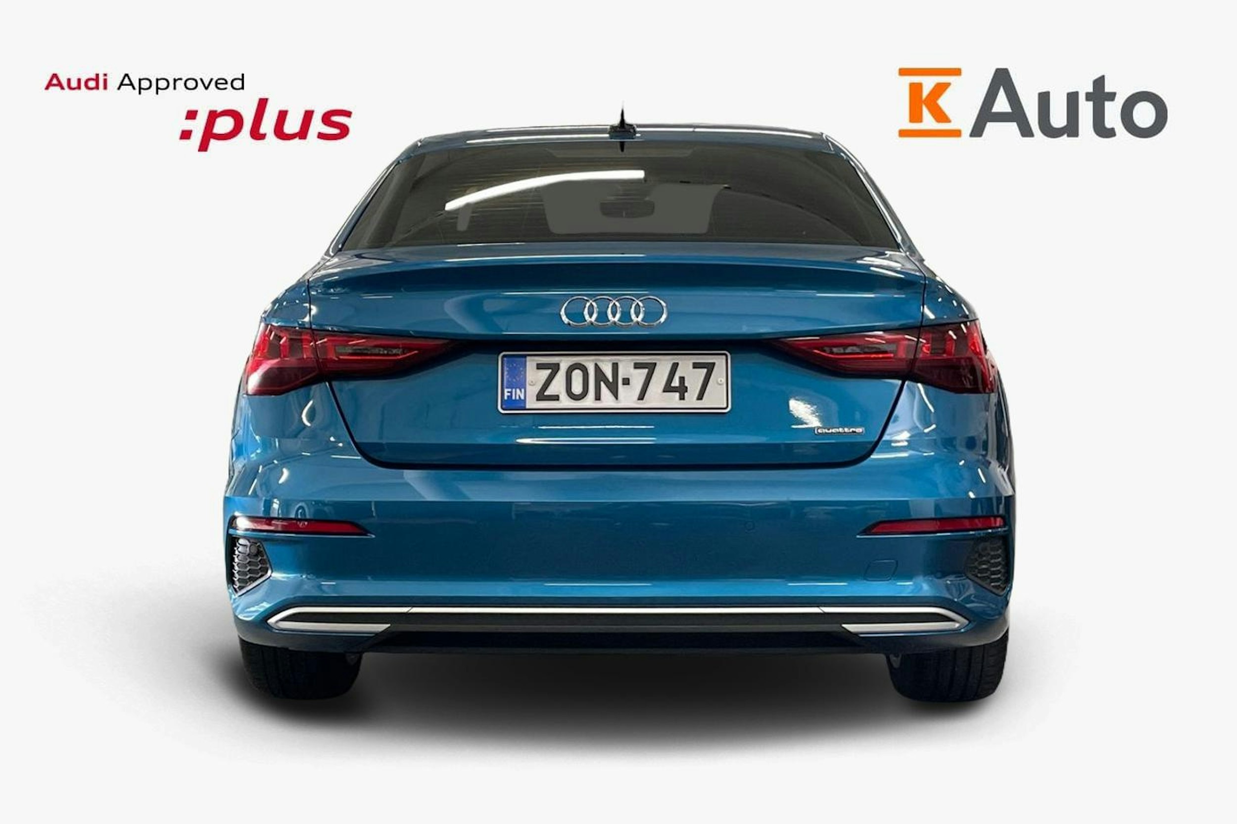 sininen Audi A3 2022 kuva 3.
