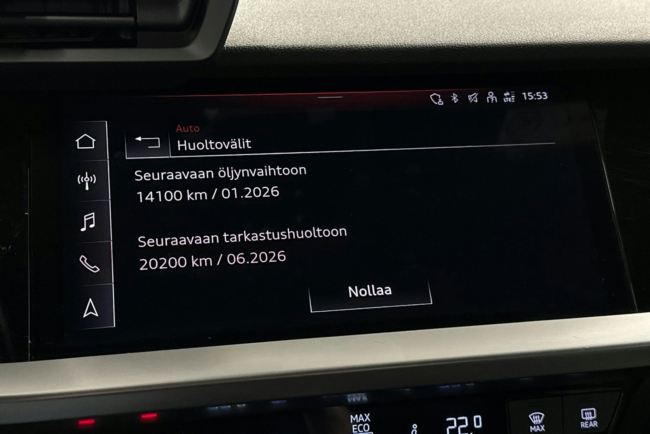 valkoinen Audi A3 2022 kuva 20.