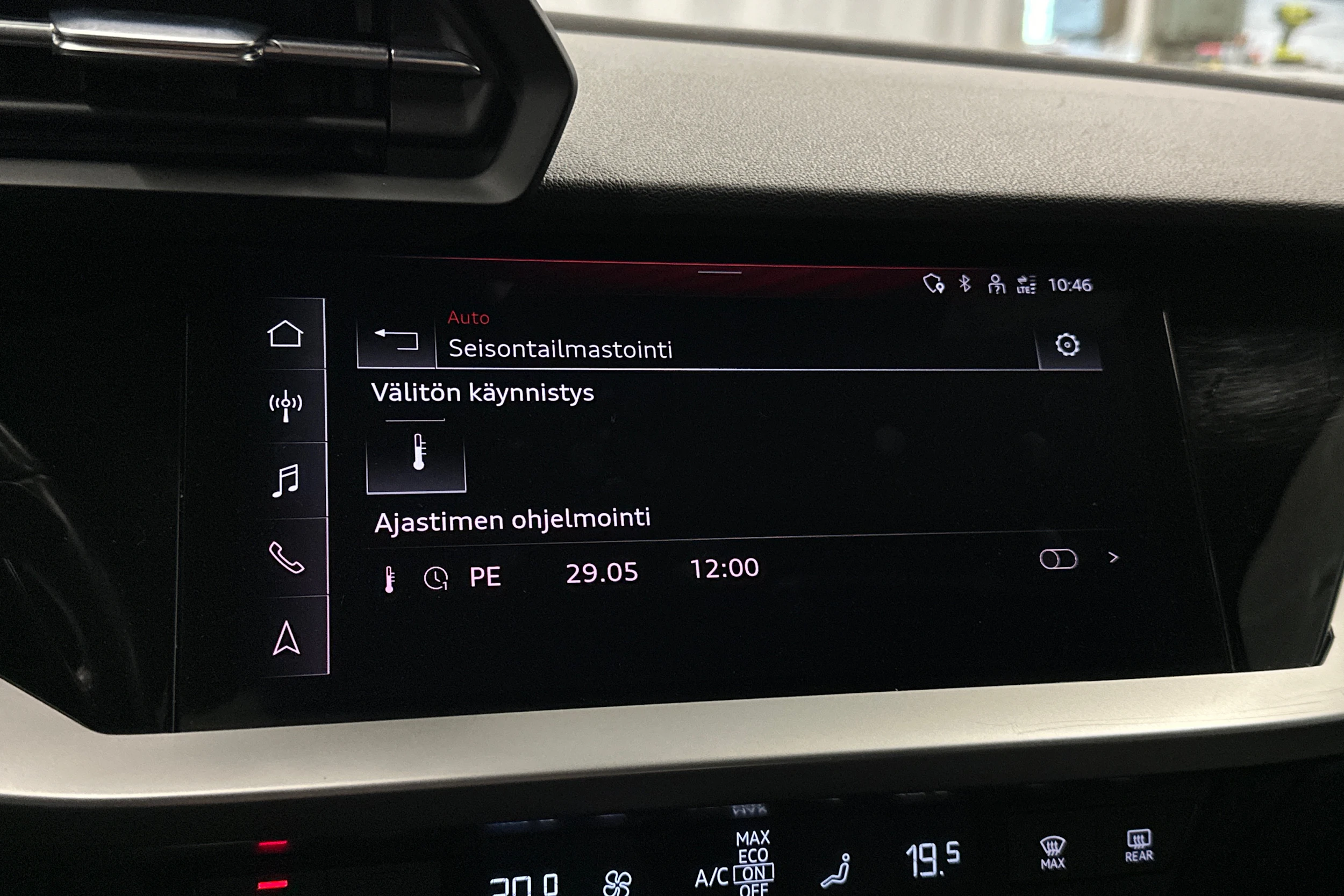 musta Audi A3 2023 kuva 23.