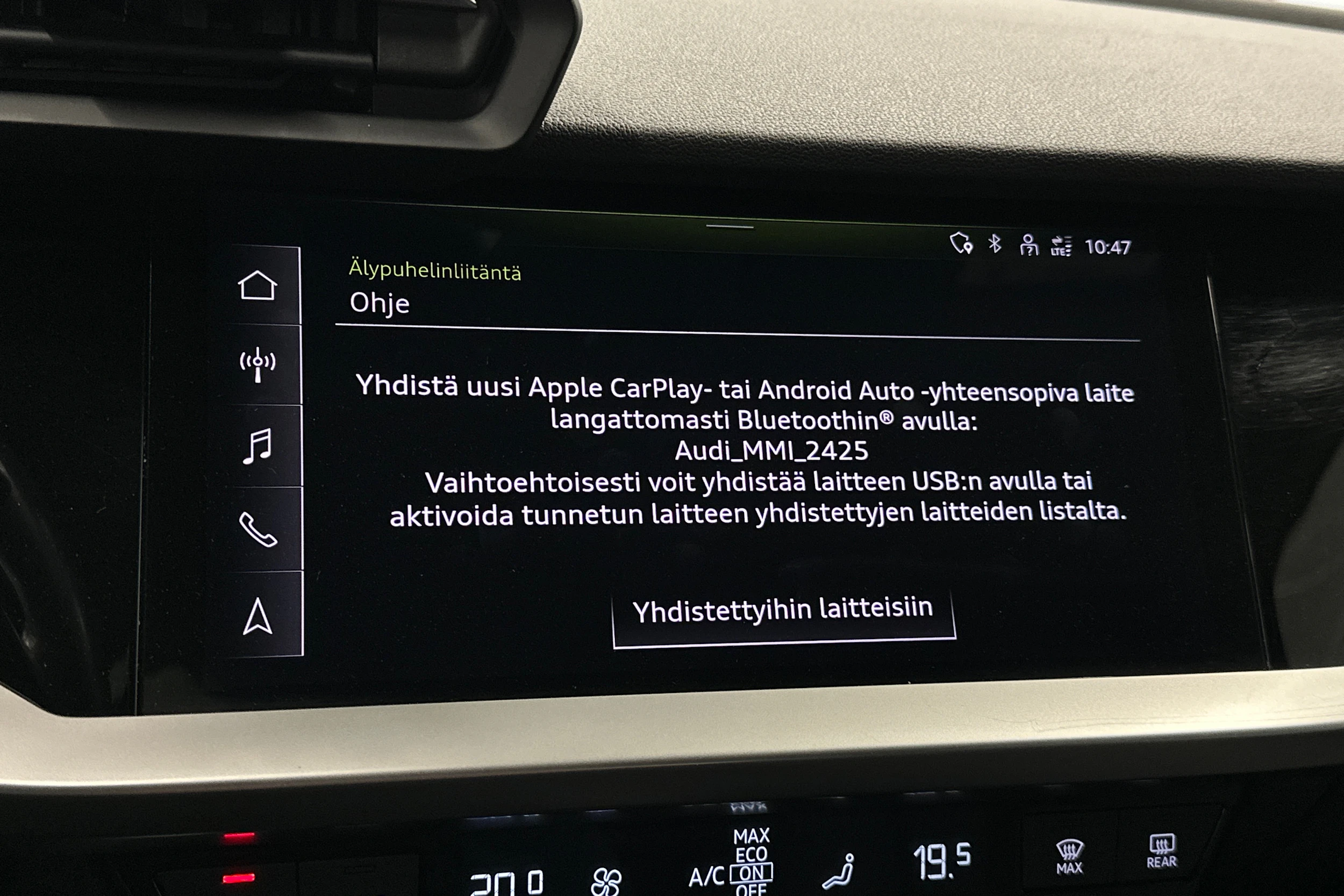 musta Audi A3 2023 kuva 24.
