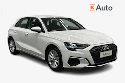 valkoinen Audi A3 2023 kuva 1.
