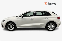 valkoinen Audi A3 2023 kuva 7.