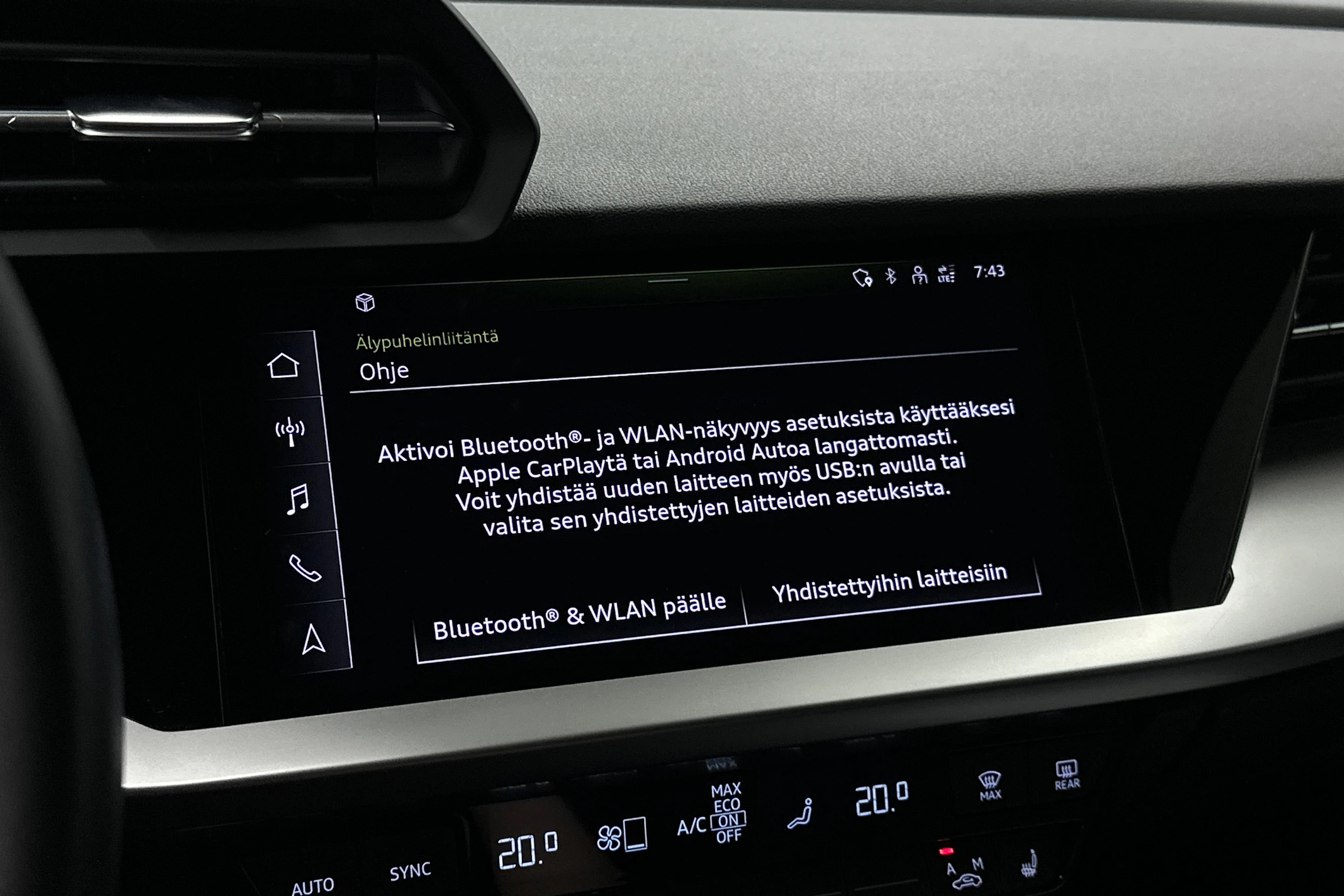 valkoinen Audi A3 2023 kuva 25.
