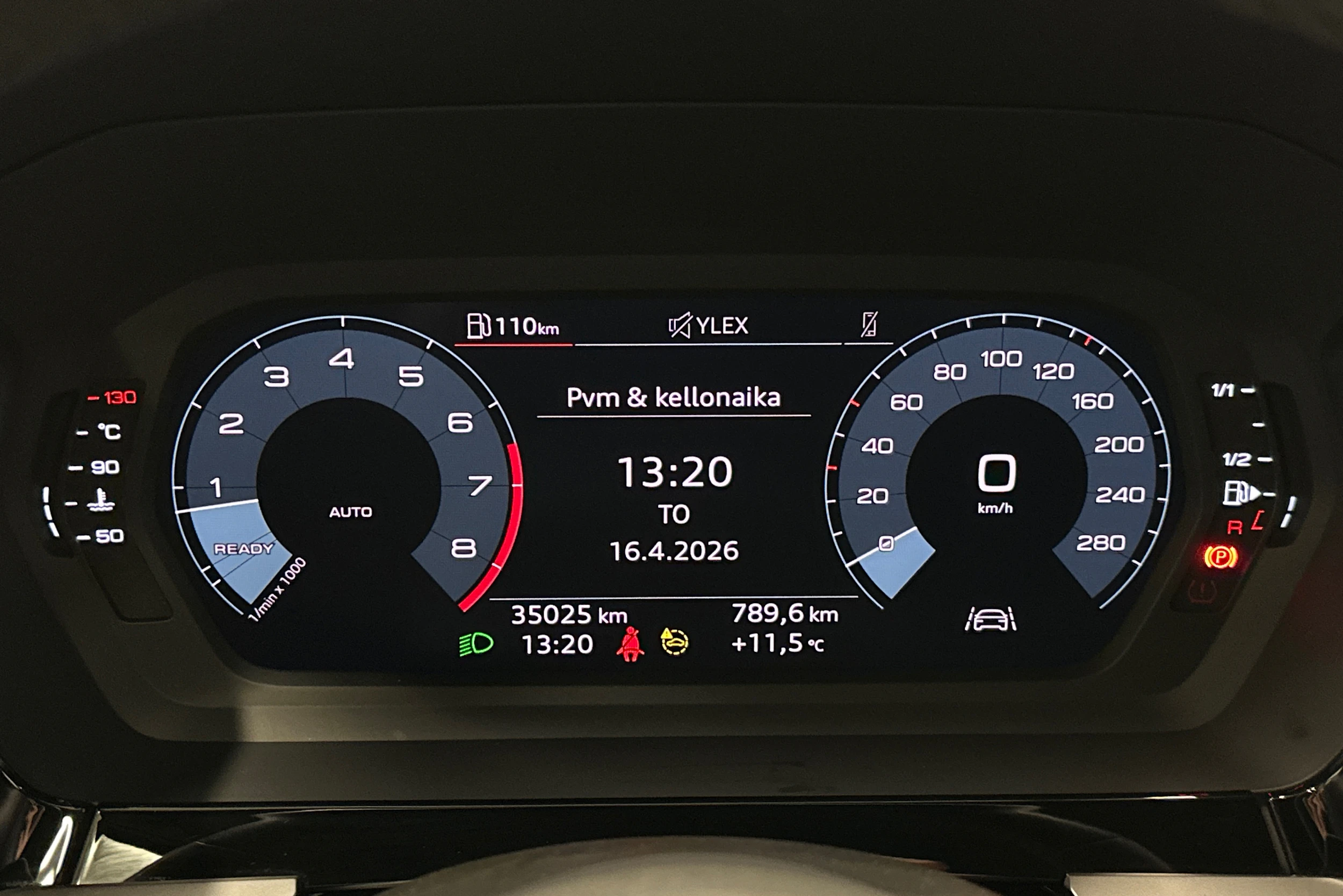 musta Audi A3 2023 kuva 21.