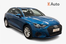 sininen Audi A3 2023 kuva 1.