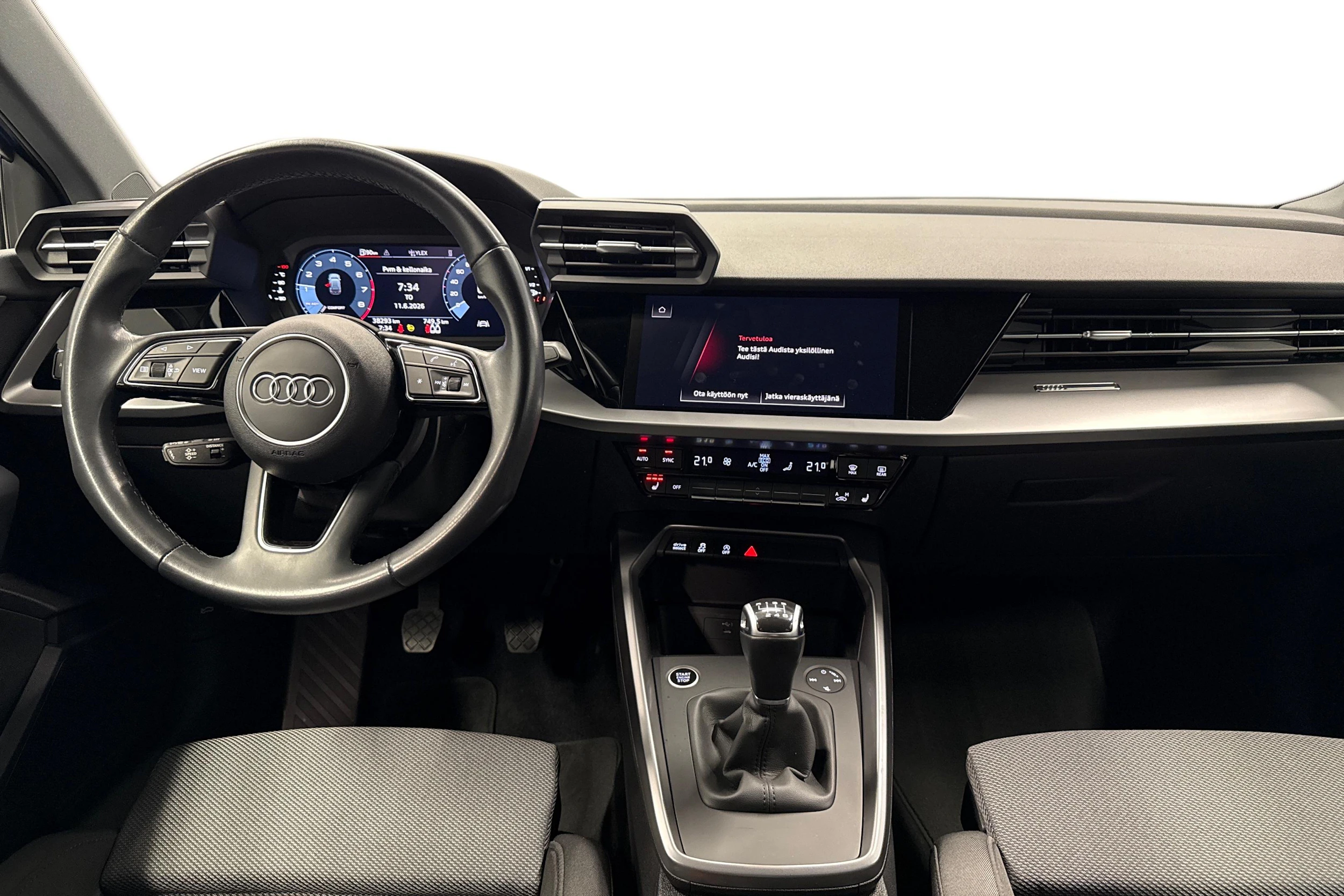 sininen Audi A3 2023 kuva 7.