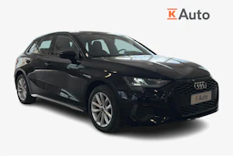 musta Audi A3 2023 kuva 1.