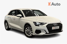 valkoinen Audi A3 2023 kuva 1.