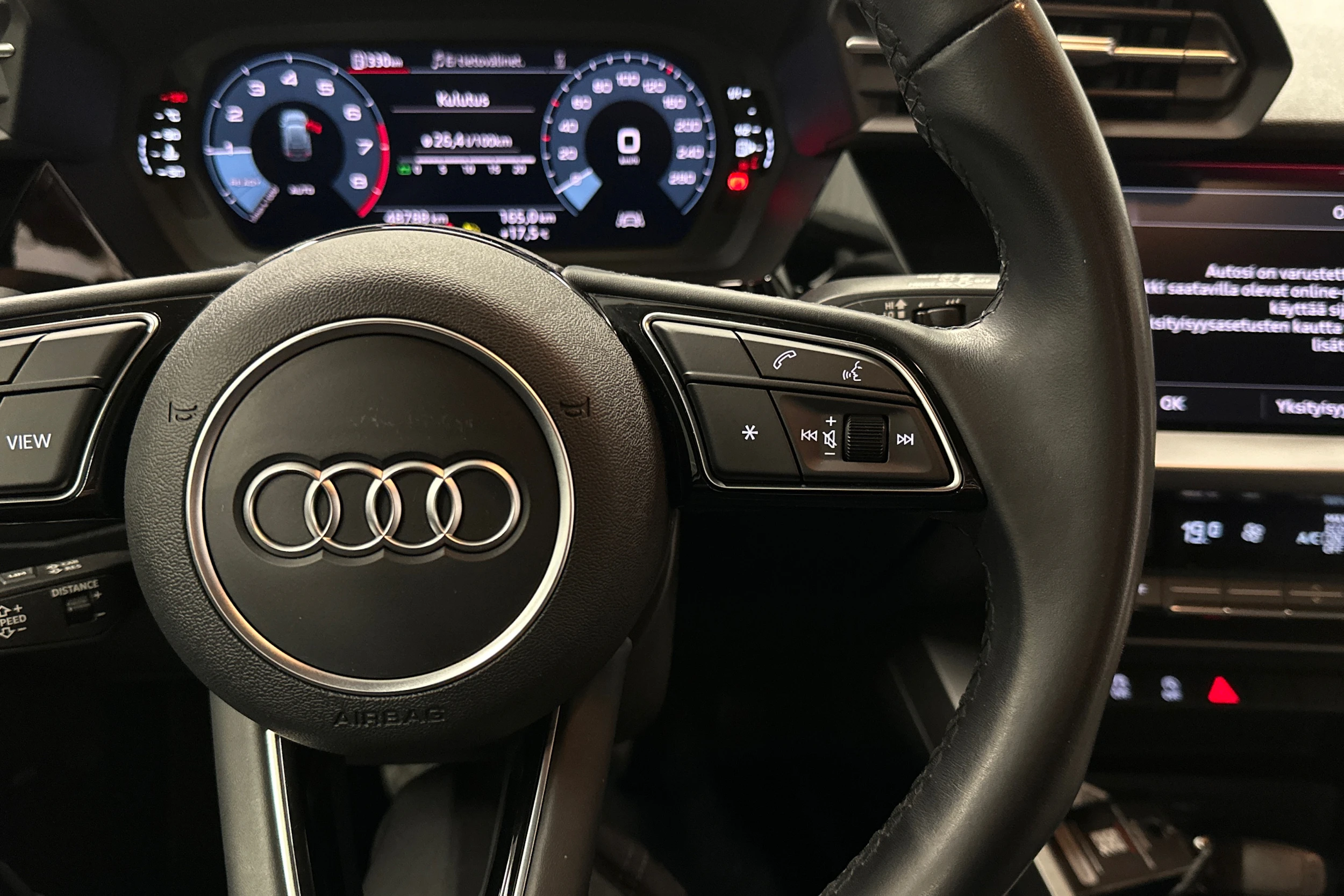 musta Audi A3 2023 kuva 12.
