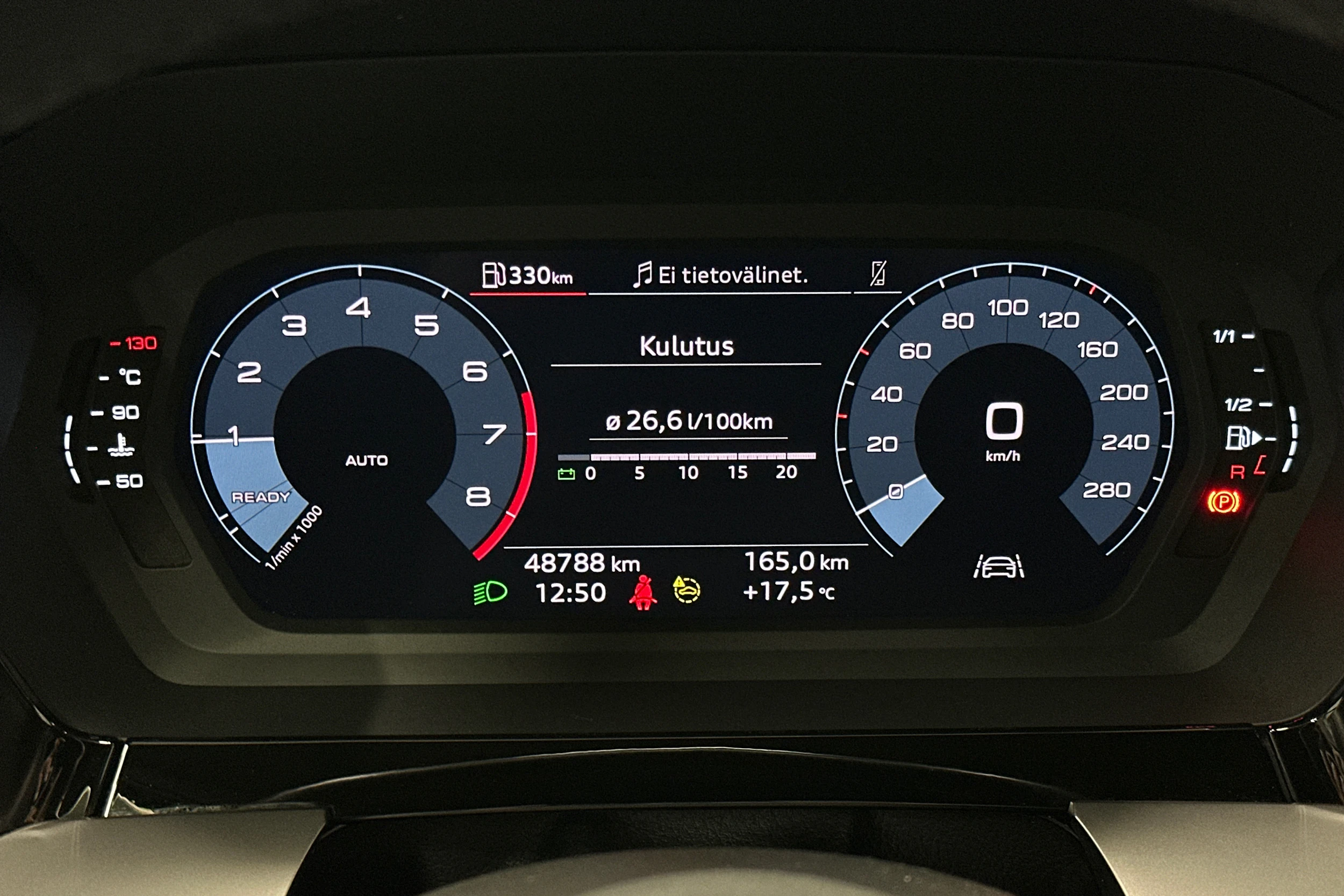 musta Audi A3 2023 kuva 13.