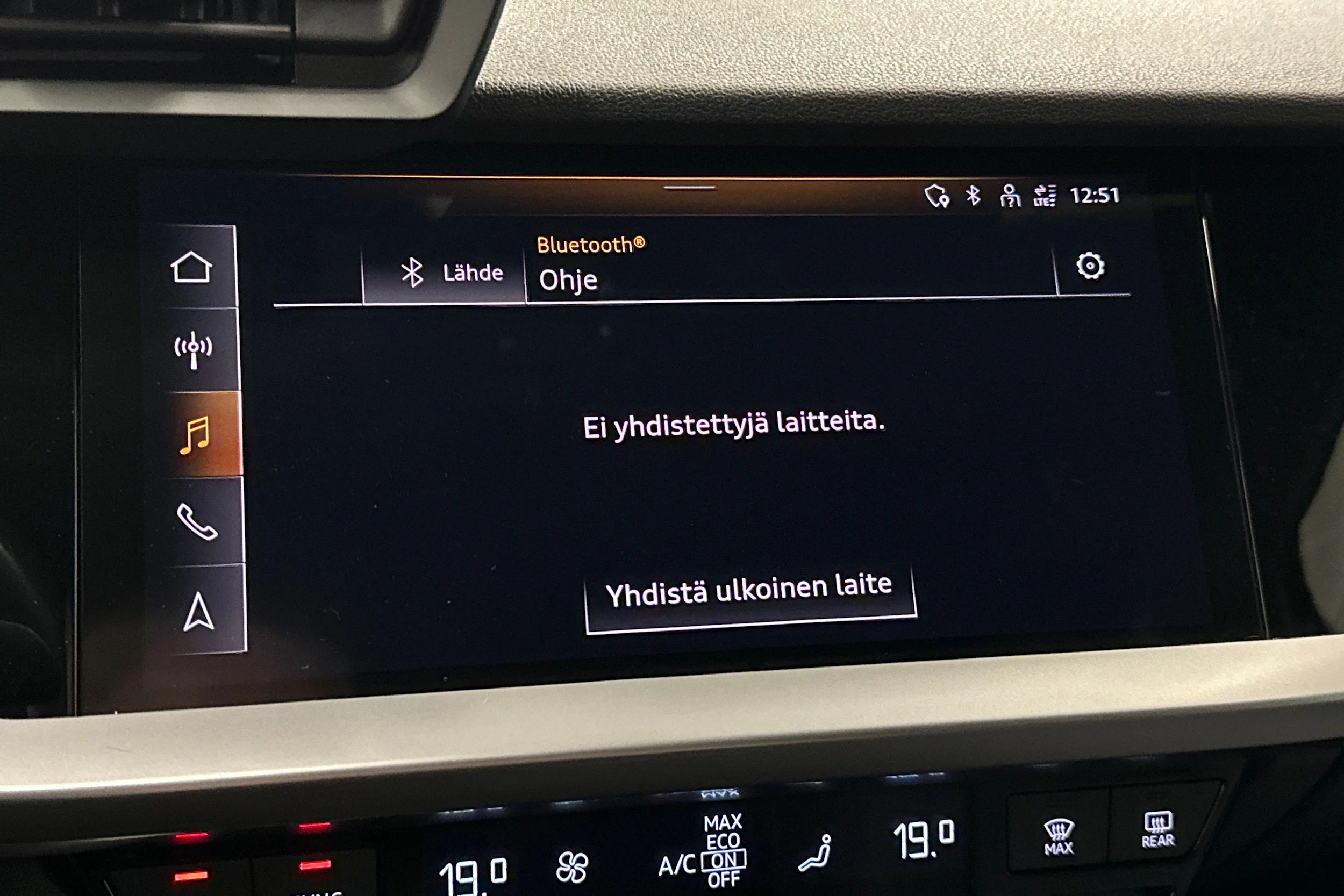 musta Audi A3 2023 kuva 20.