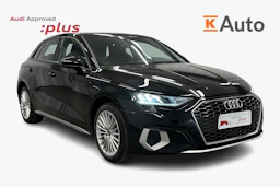 musta Audi A3 2023 kuva 1.