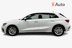 valkoinen Audi A3 2023 kuva 5.