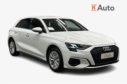 valkoinen Audi A3 2023 kuva 1.
