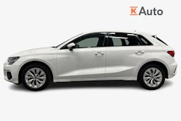 valkoinen Audi A3 2023 kuva 7.
