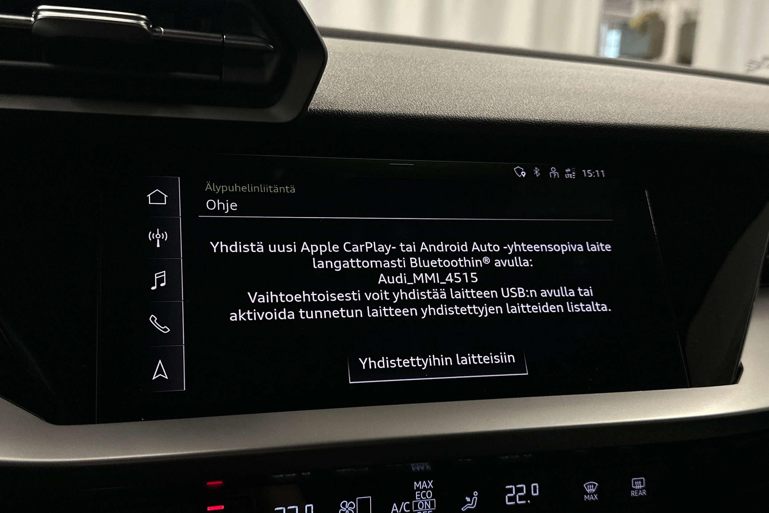 valkoinen Audi A3 2023 kuva 28.