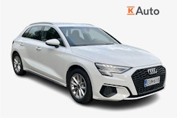 valkoinen Audi A3 2023 kuva 1.