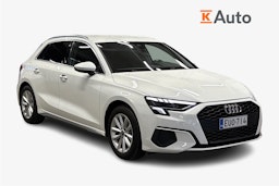 valkoinen Audi A3 2023 kuva 1.