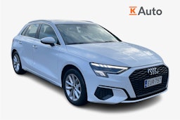 valkoinen Audi A3 2023 kuva 1.