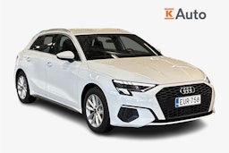 valkoinen Audi A3 2023 kuva 1.