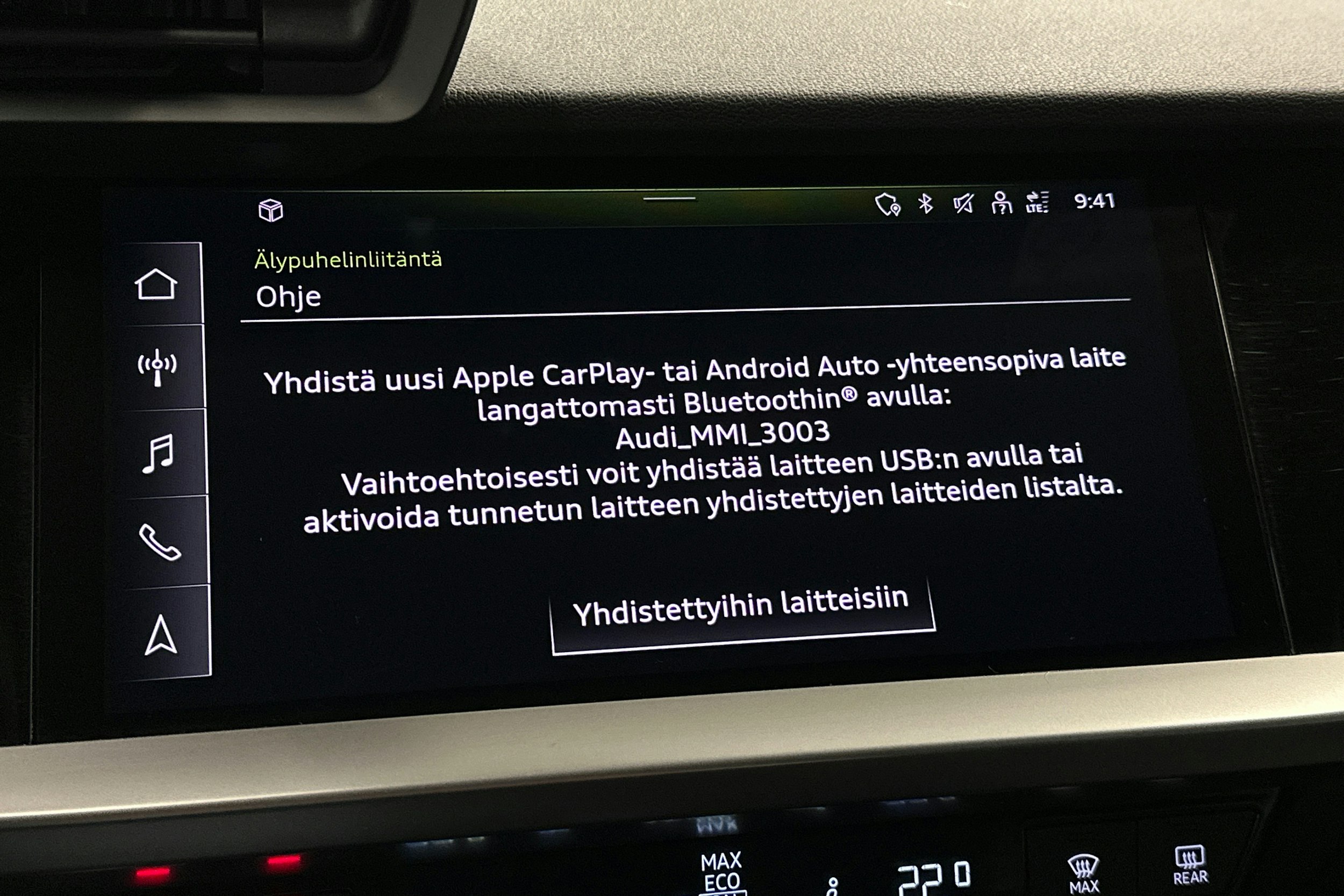 valkoinen Audi A3 2023 kuva 21.