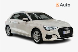 valkoinen Audi A3 2023 kuva 1.