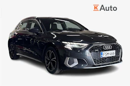 Harmaa Audi A3 2023 kuva 1.