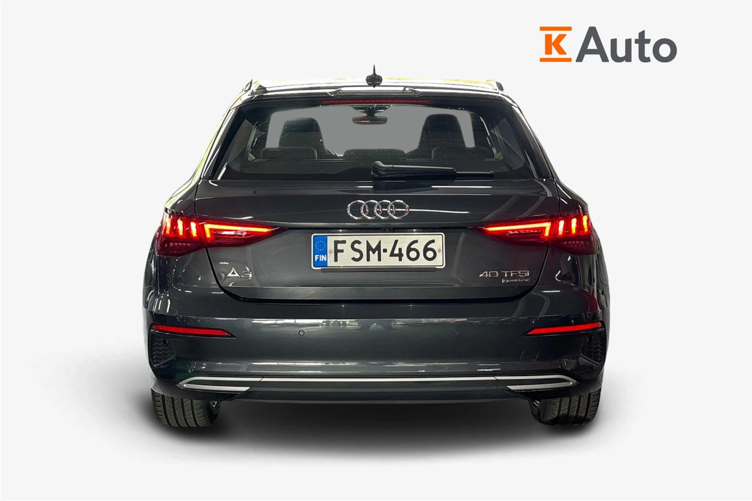 Harmaa Audi A3 2023 kuva 4.