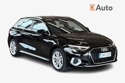 musta Audi A3 2023 kuva 1.