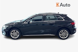 musta Audi A3 2023 kuva 6.