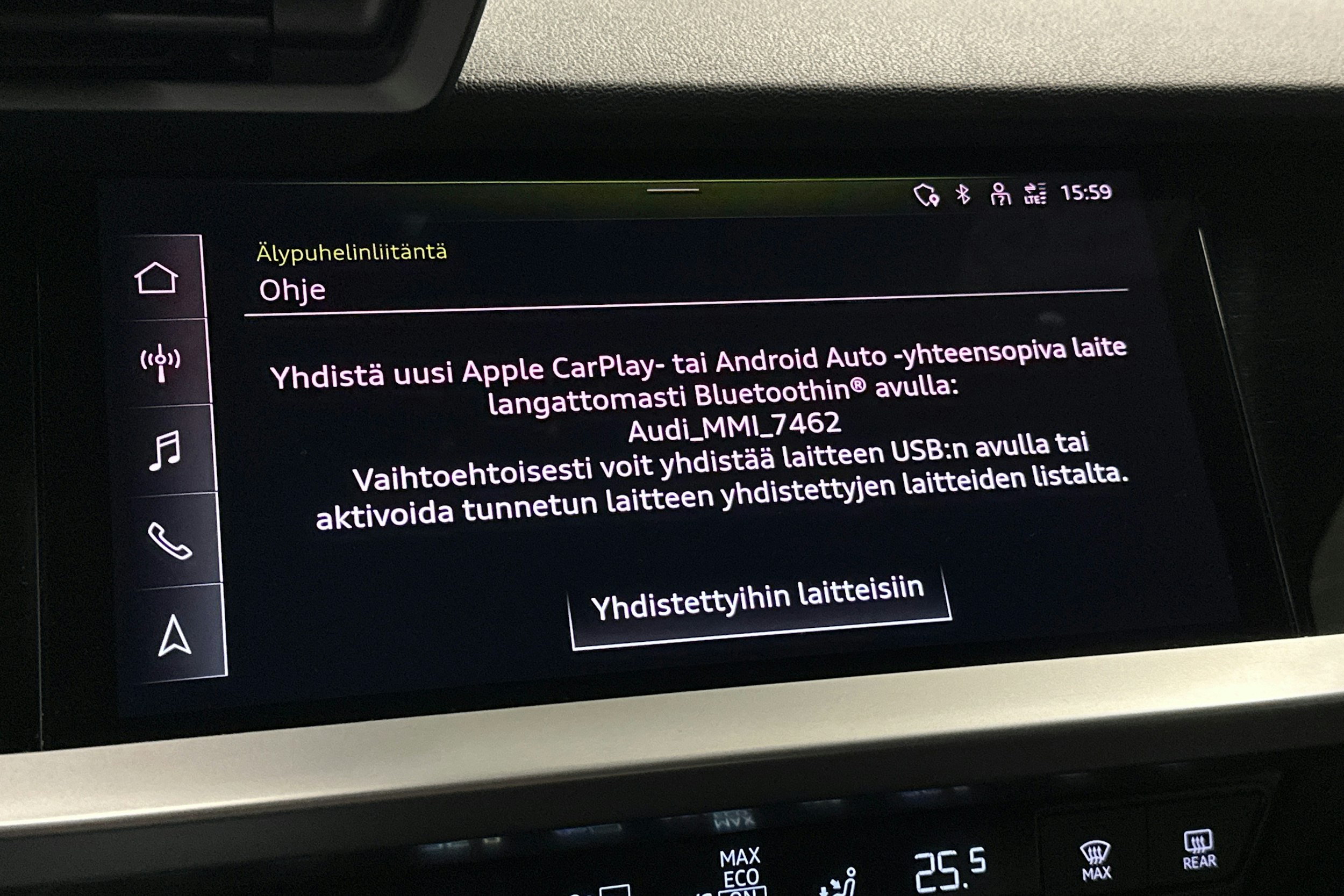 valkoinen Audi A3 2023 kuva 21.