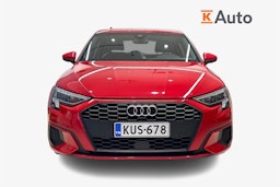 Punainen Audi A3 2023 kuva 5.